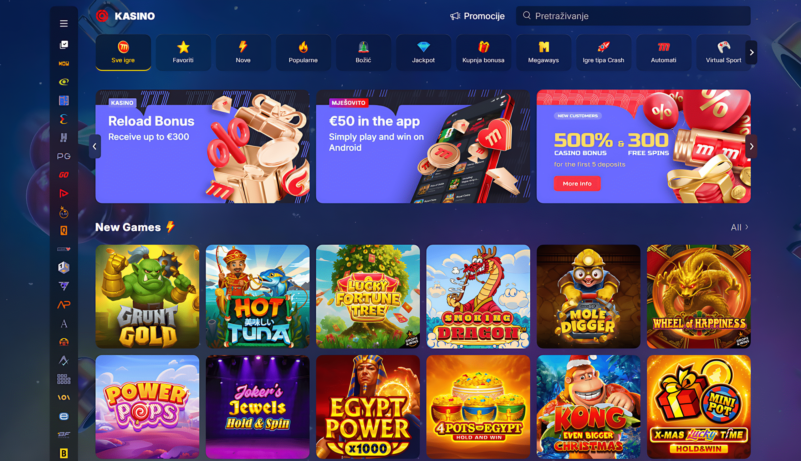 marathonbet - Pregled igara i dostupnih bonusa